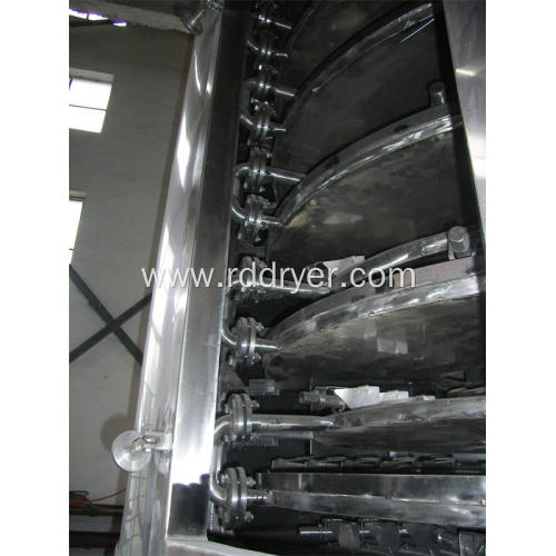 Low Energy Consumption Plate Dryer/Rotary Tray Dryer for Pesticide
